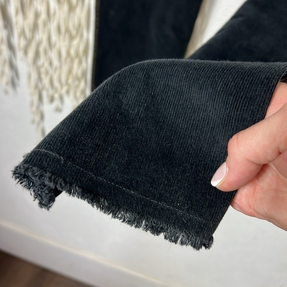 Nili Lotan Deep Gray Patch Pocket Corduroy Pants Size 4 - Picture 5 of 16